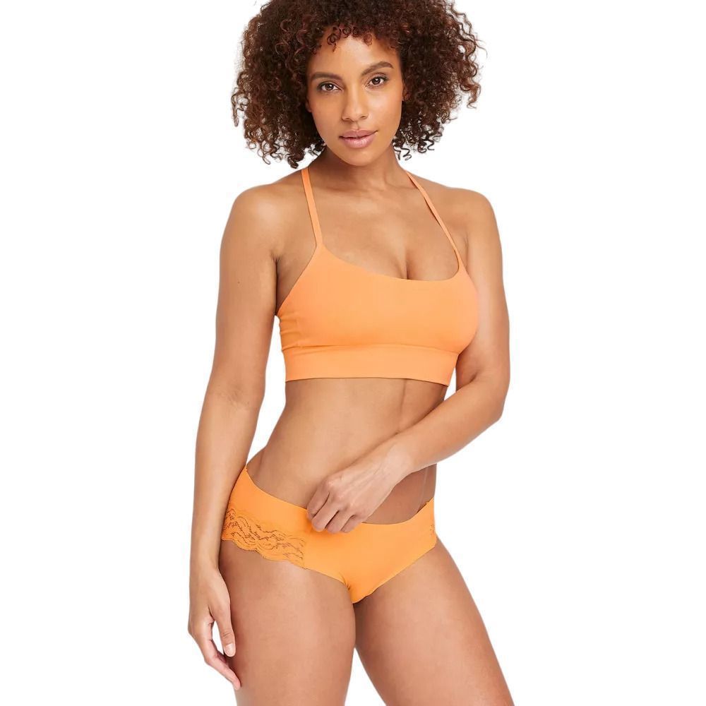 Women's Laser Cut Cheeky Underwear with Lace Auden Size XS